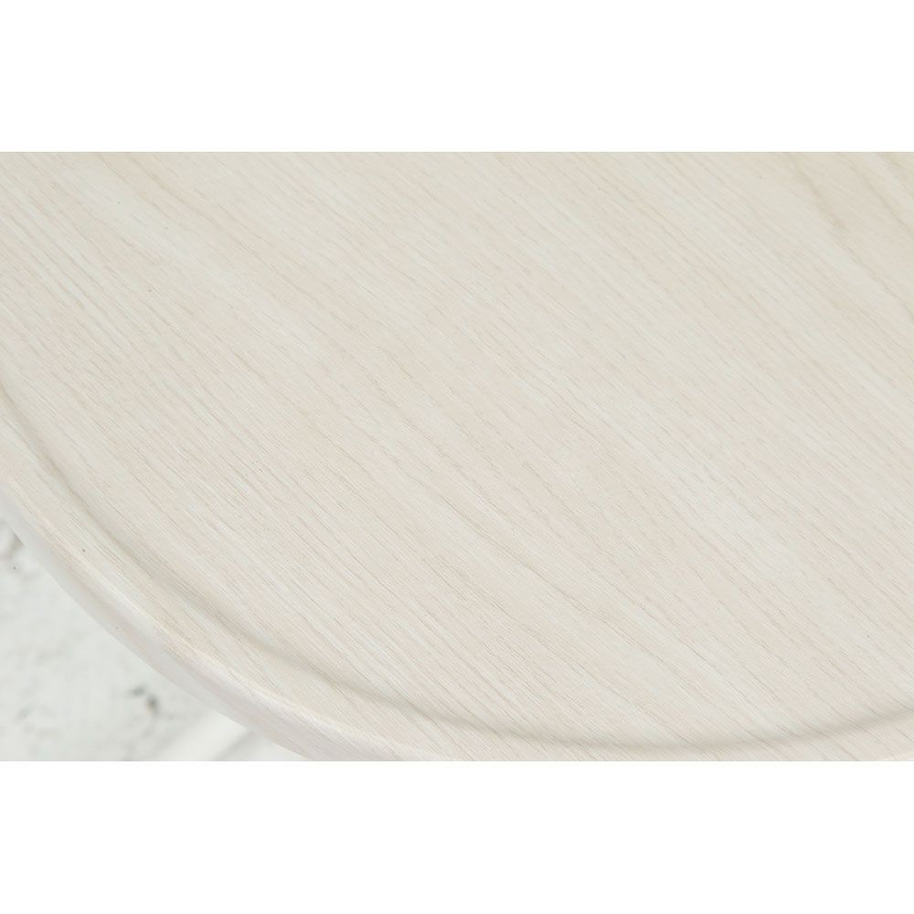不二貿易 Ｃｈａｍｉｌｌ　サイドテーブル　ホワイト【メーカー直送・代引不可】, ホワイト, 幅340mm×奥行388mm×高さ535mm