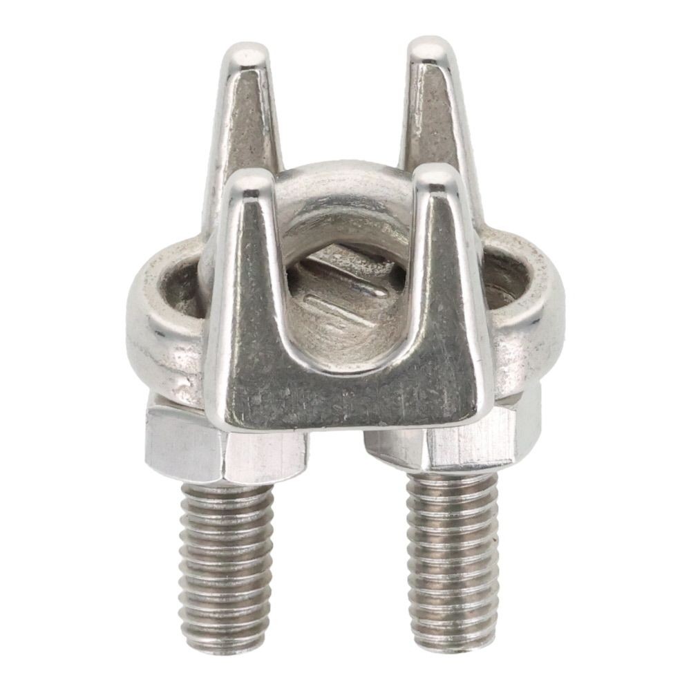 ステンレスワイヤークリップ　６ｍｍ, ワイヤークリップ, 6mm