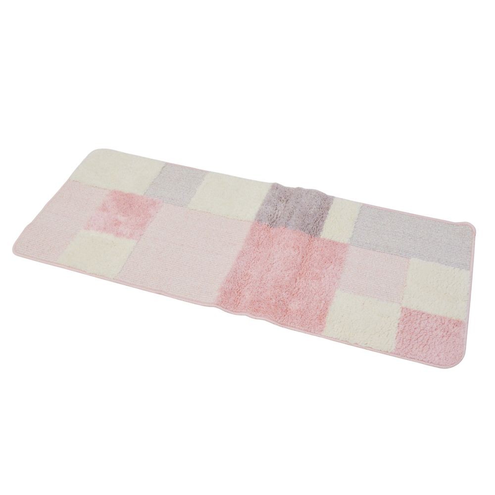 キッチンマット　リトム　５０Ｘ１２０ＣＭ　ピンク, ピンク, 50×120cm