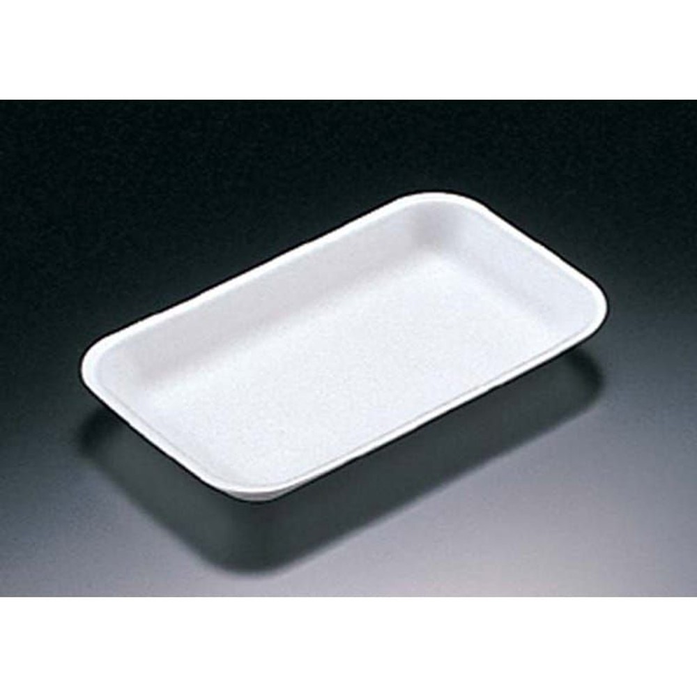 発泡トレー平　小　10Ｐ, ホワイト, 小×10P