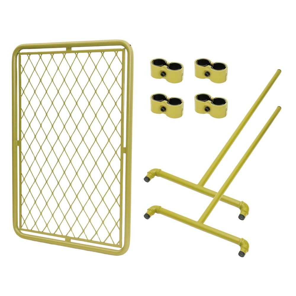 カスタム・フェンスセット　６０×９０×２５．４Φ, シルバー, 60×90cm