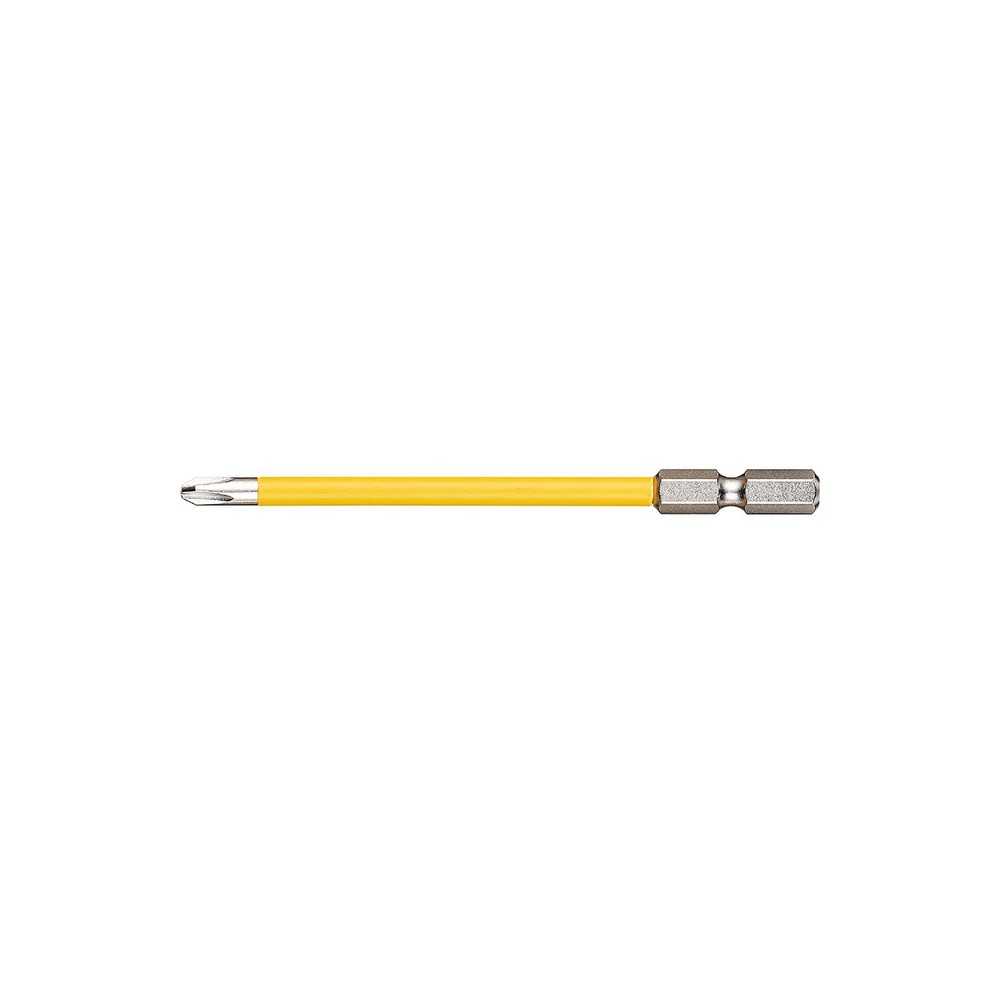電ドラボール 替ビット No.USB162100, イエロー, (+2&times;&phi;5&times;100)