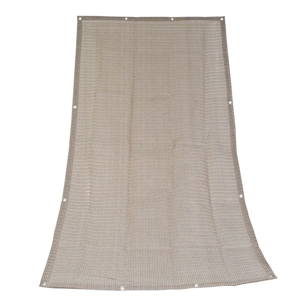 風通しの良いオーニング    モカブラウン, モカブラウン（100&times;200）, 100&times;200cm