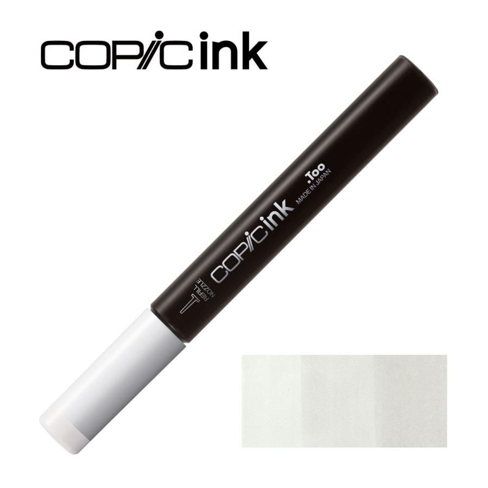 コピックインク T-0 トナーグレイ No.0, T-0 トナーグレイ, インク12ml