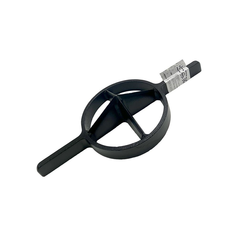 鋳物 竹割 ４ツ割 大 20cm, ４ツ割, 幅202mm&times;奥行437mm&times;高さ80mm