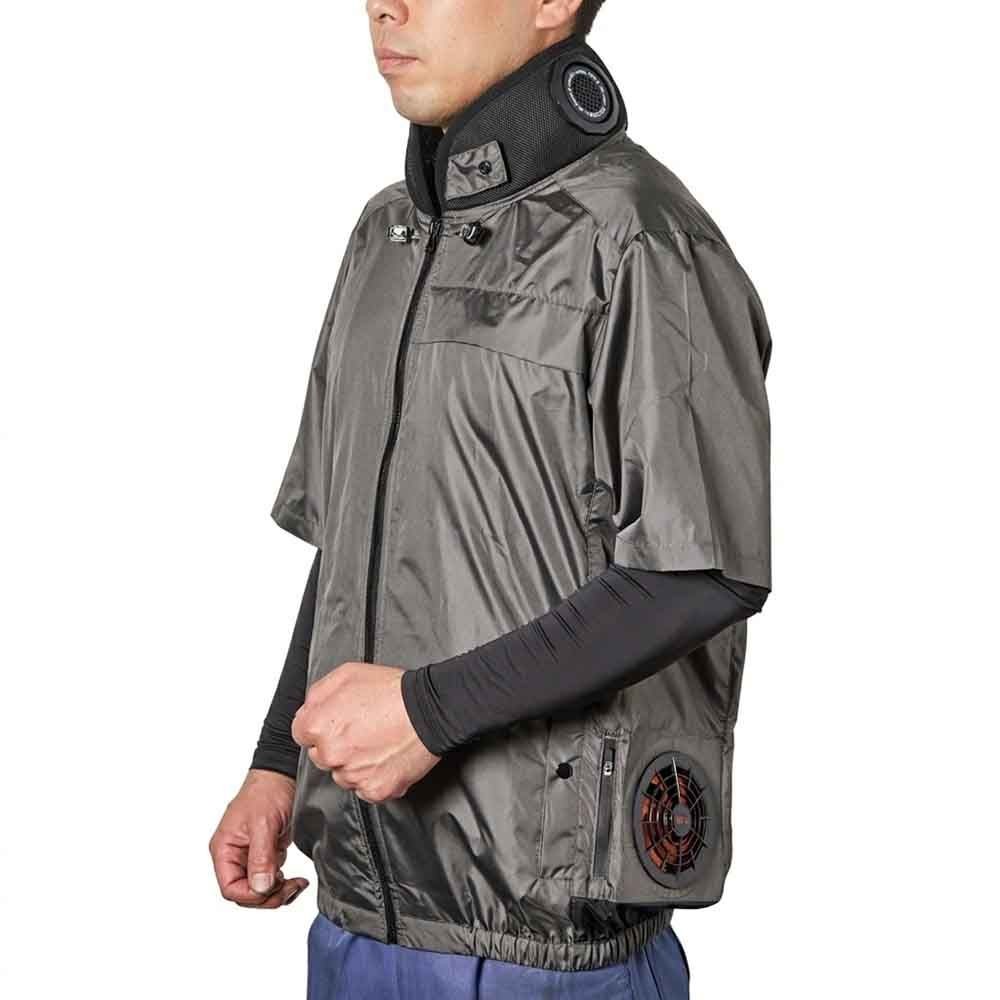 【2026年モデル】ウイザ　WIZ'A　アイストライアングルＷペルチェ　半袖　アーミー, アーミー, Mサイズ