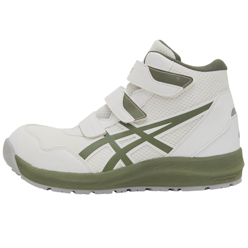 アシックス（ASICS） ウィンジョブCP216 ホワイト&times;ライケングリーン, ホワイト&times;ライケングリーン, 25.5cm