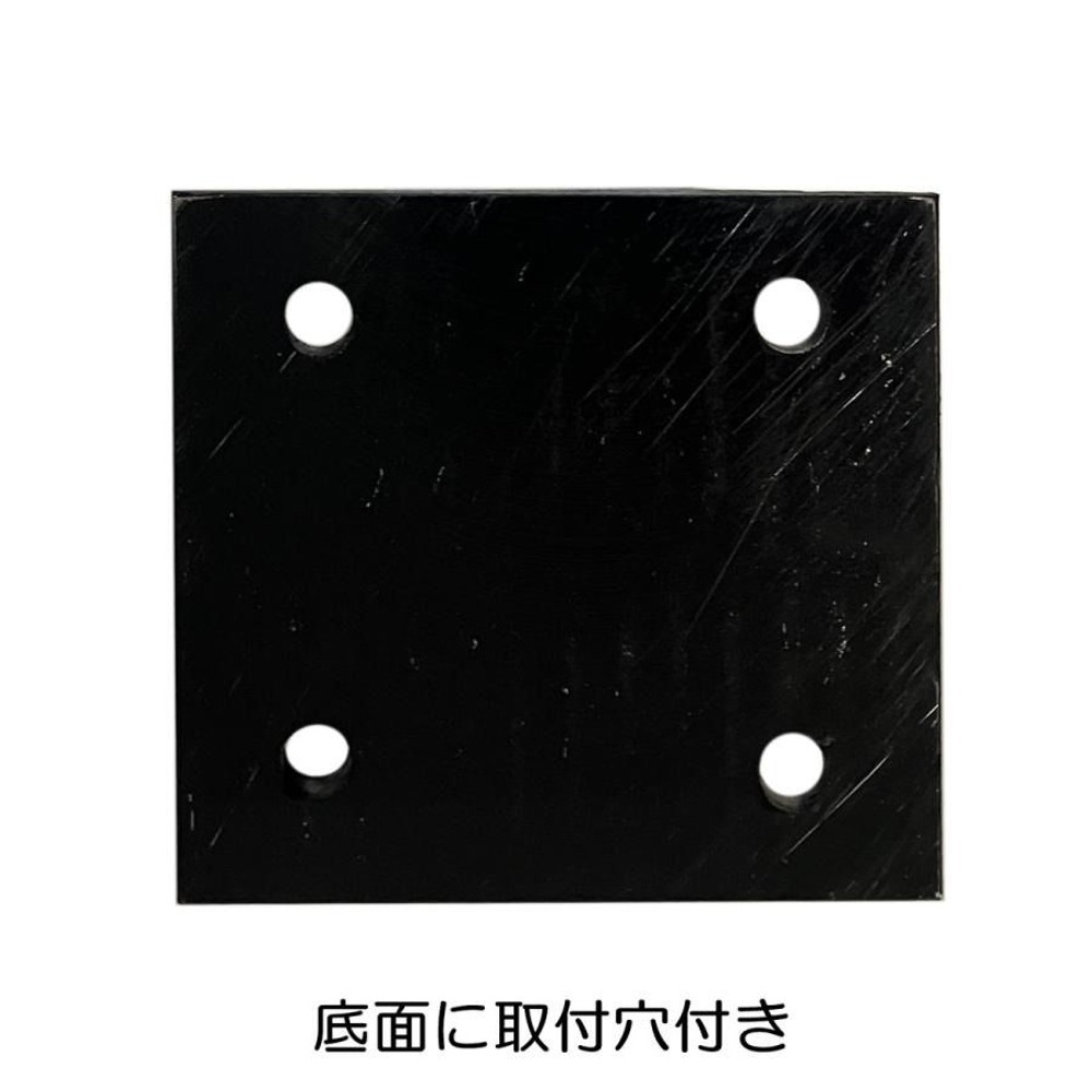 レールアンビル 100mm, ブラック, シングル