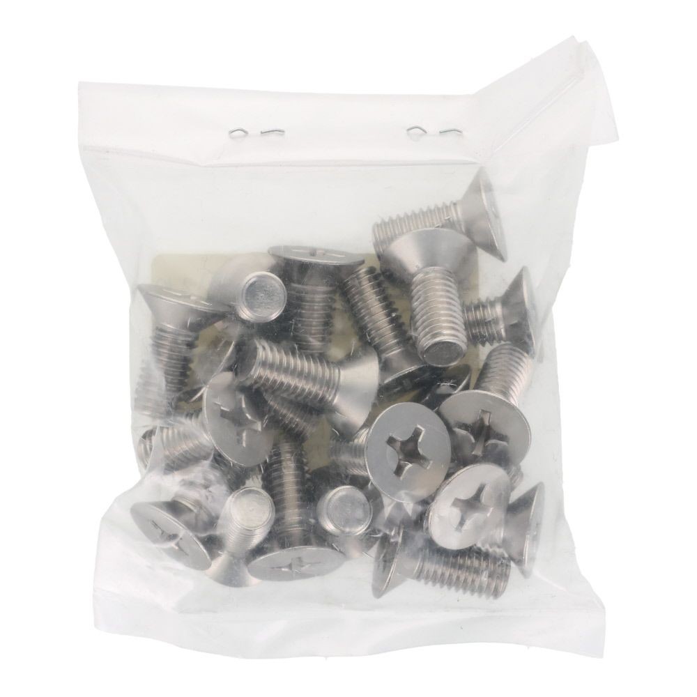 ＯＨＳＡＴＯ　ステンレス　小ねじ　皿　Ｍ８&times;２０　２０入, ステンレス, 20個入り