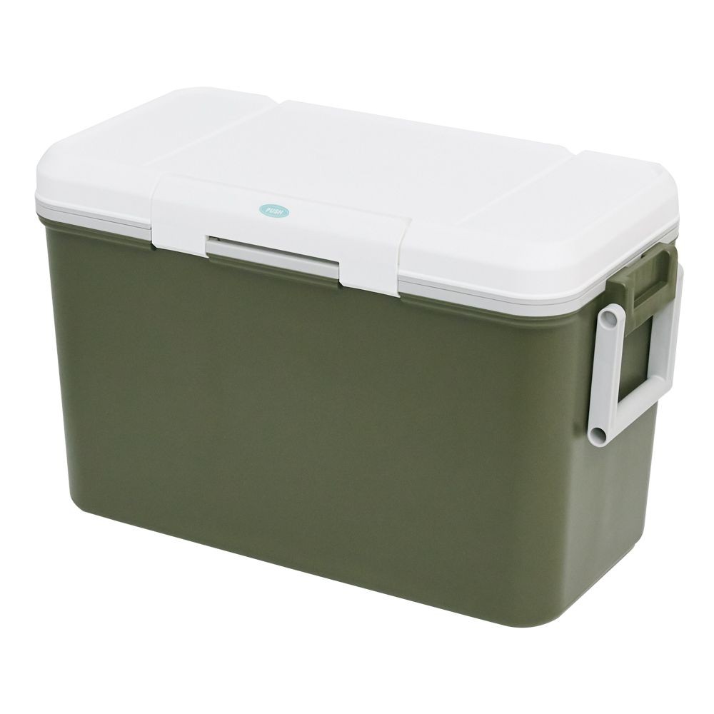 テーブルトップクーラー３６Ｌ, 本体：カーキ／天板：ホワイト, 36L