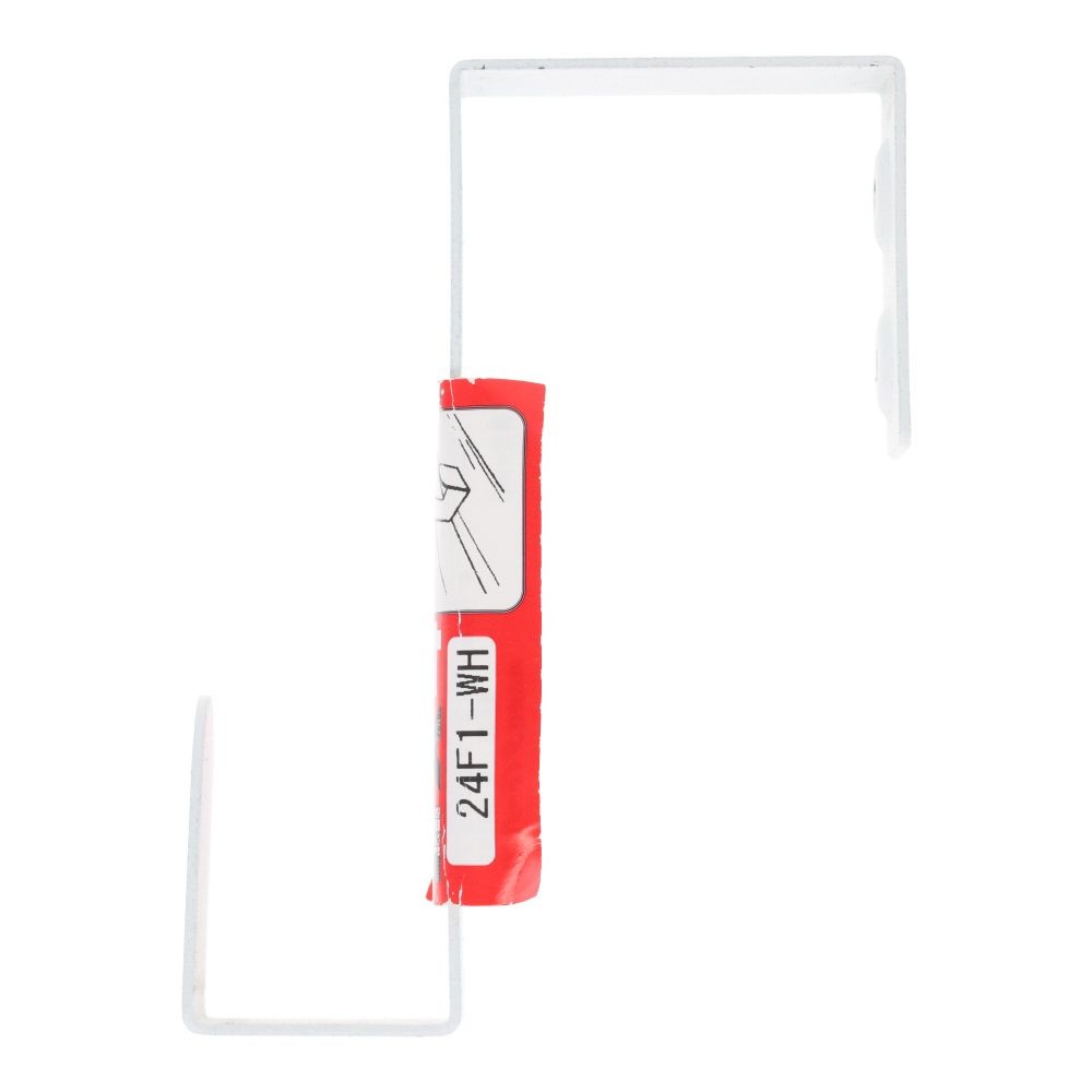 DAIDOHANT 2&times;4サポート フック 24-F1-WH, ホワイト, 1個入り