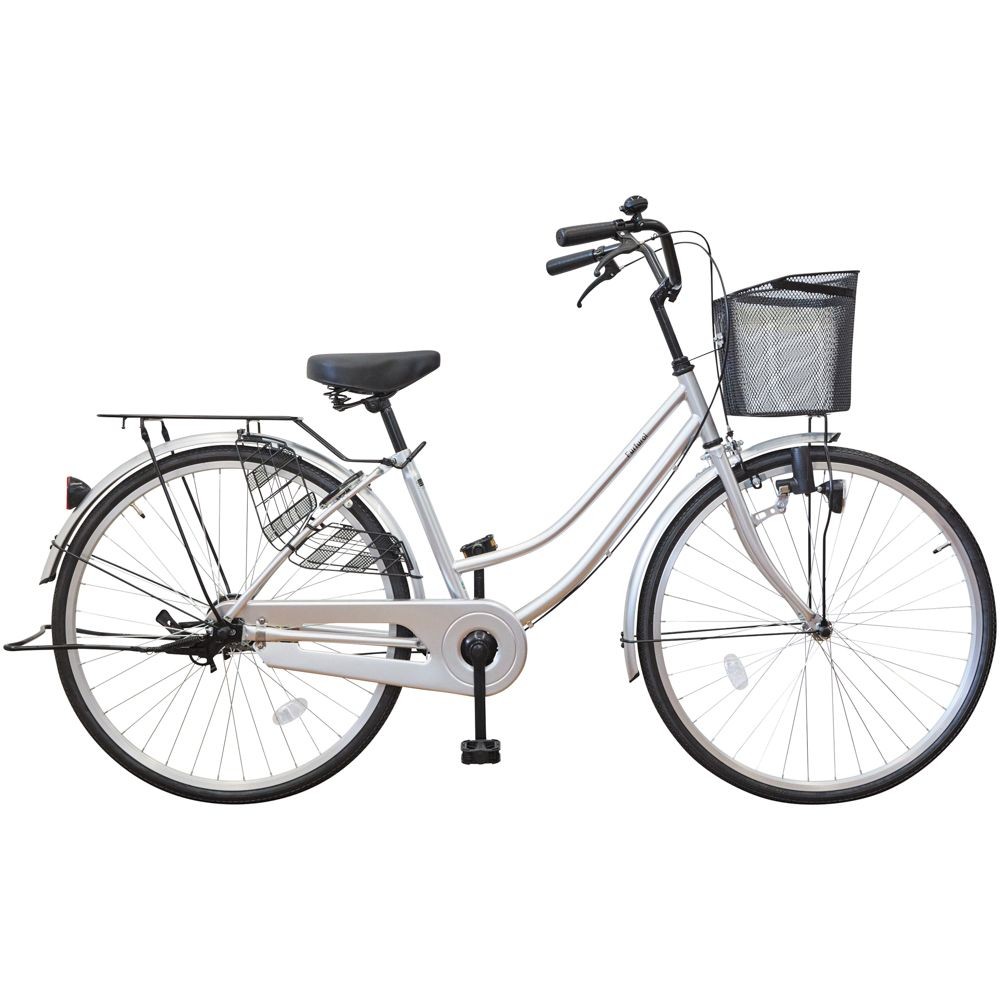 ２６インチ軽快車　フルフラール ２６１, シルバー, 26インチ
