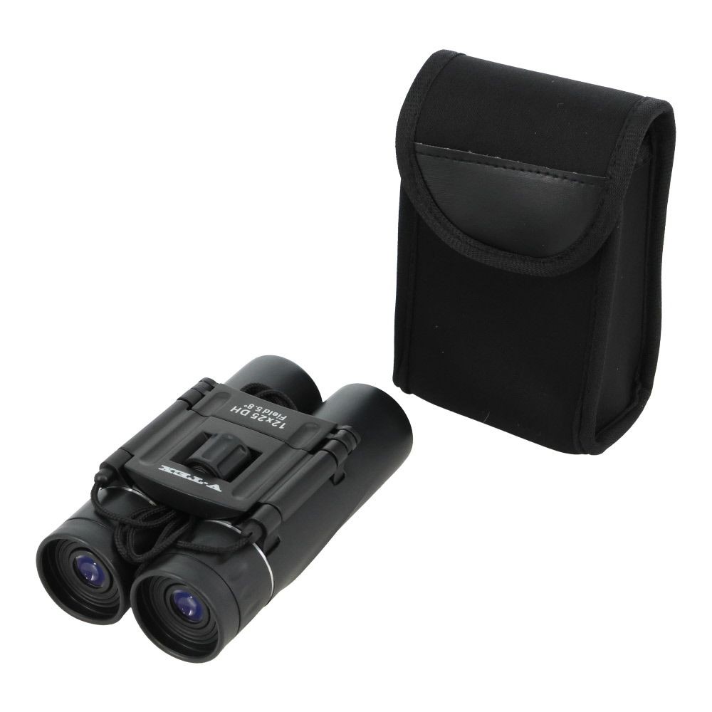 ケンコー　双眼鏡　ＶーＴＥＸ　１２&times;２５ＤＨ　１２倍&times;２５ｍｍ, ブラック, 12倍