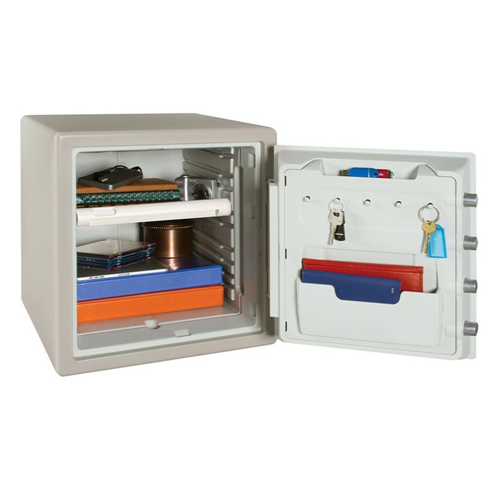 【開梱・設置費込】セントリー耐火金庫  JF123CT ダイヤル式 1時間耐火 33.6L【メーカー直送・代引不可】, ホワイト, 33.6L