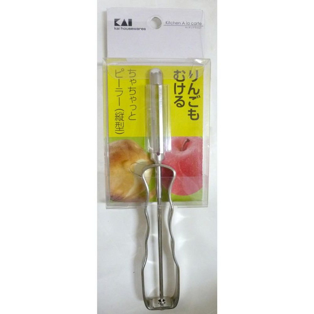 りんごもむける　ちゃちゃっとピーラー　縦型, その他カラー１, その他サイズ１