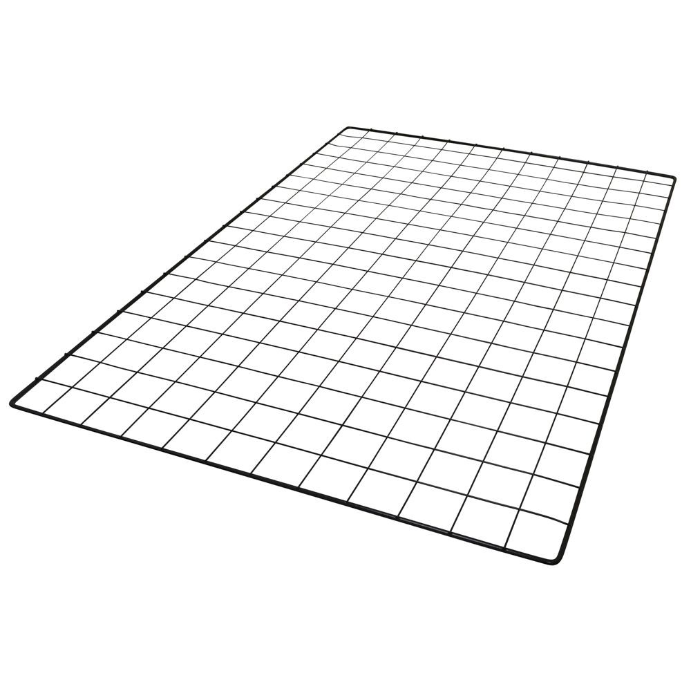 メッシュパネル ６００ｍｍ幅 黒, 黒(900), 長さ900mm