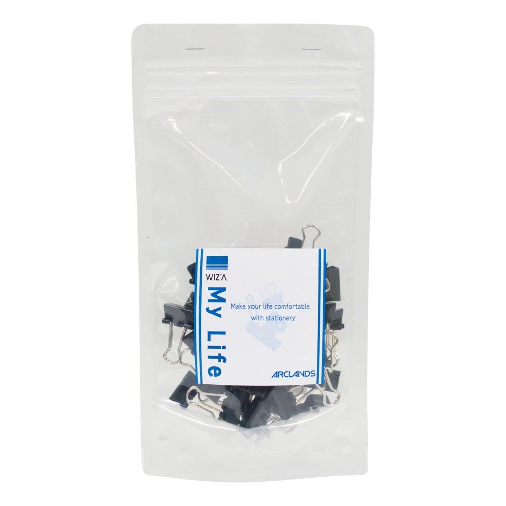 ウイザ WIZ'Aダブルクリップ, 黒(豆), 豆