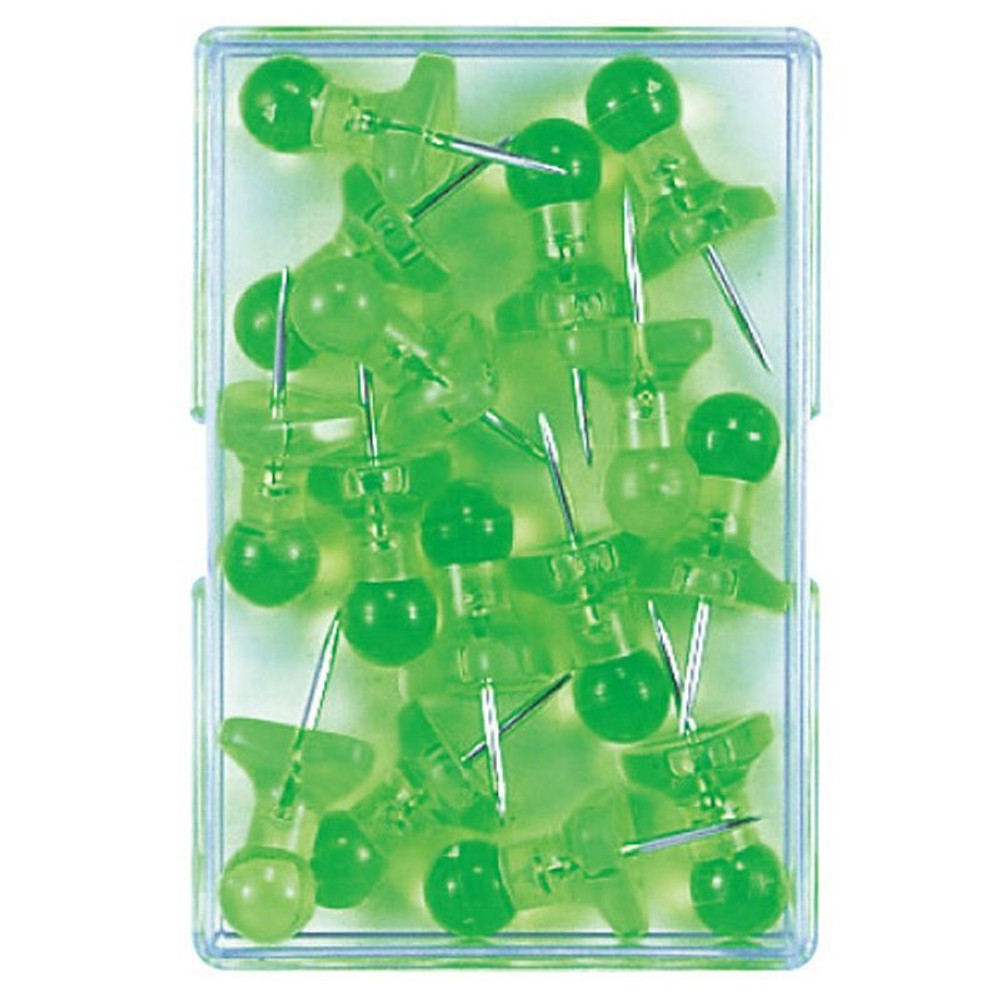 ミツヤ　インテリアピン　緑　　ＤＭ―1000―Ｇ, 緑, 15本入り