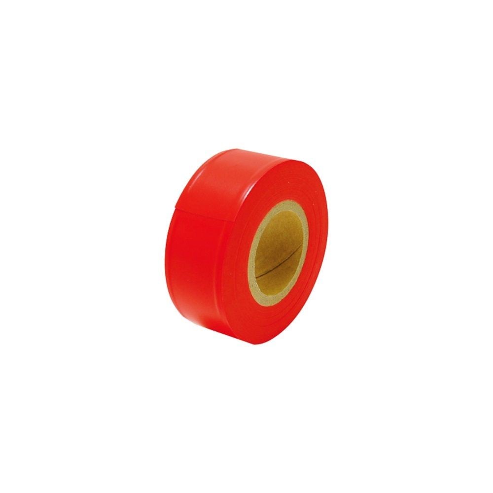 マーキングテープ 30mm&times;50m蛍光オレンジ, オレンジ, 30mm&times;50m