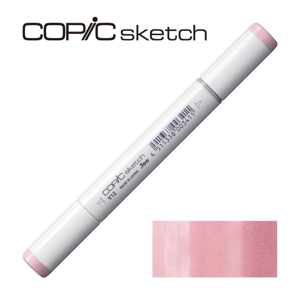 コピックスケッチ V12 ペール・ライラック,  V12 ペール・ライラック, スケッチ