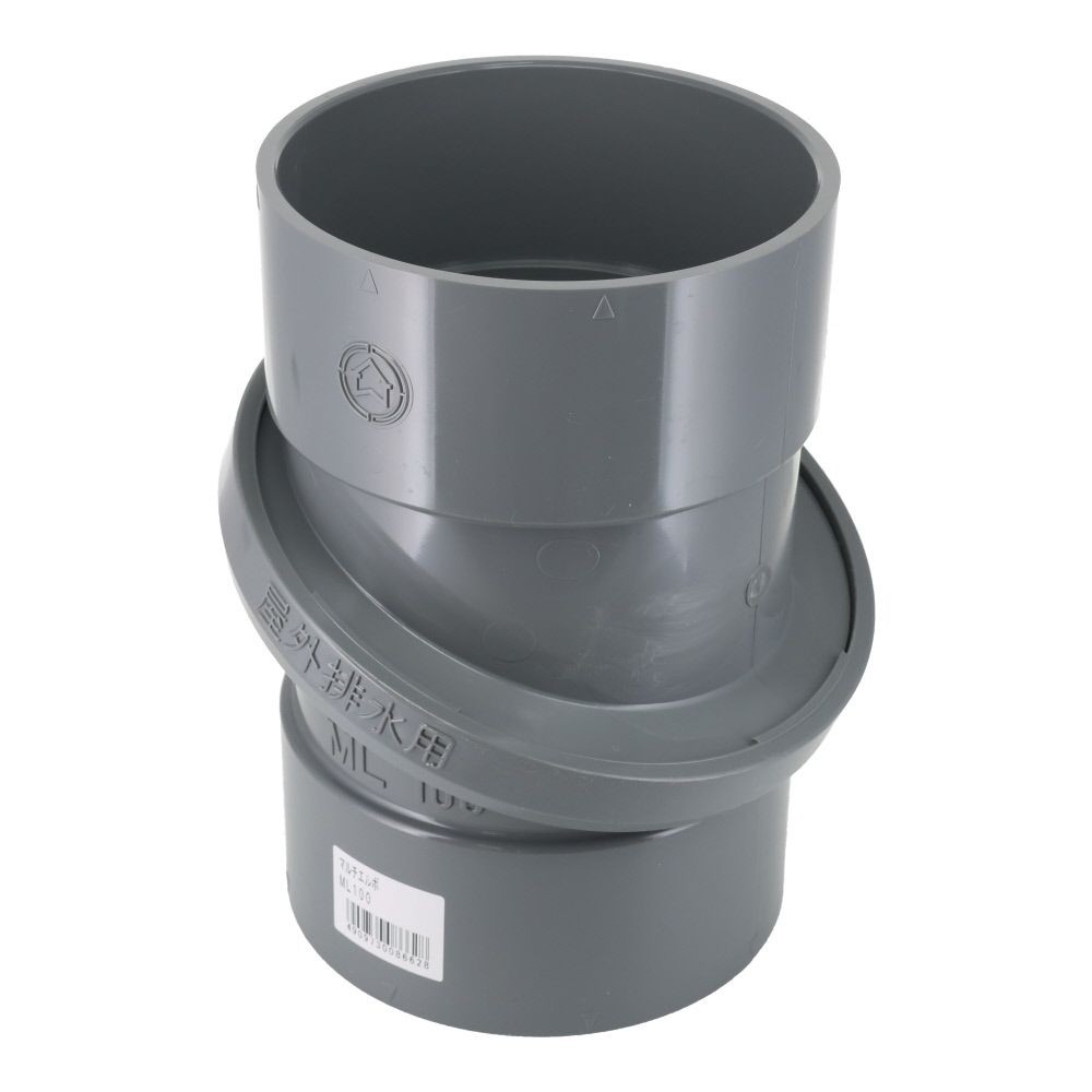前澤　マルチエルボ　ML100, グレー, 100mm