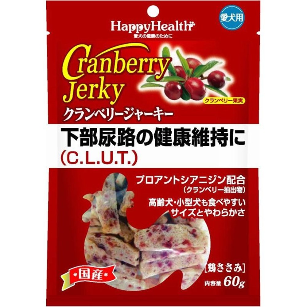 クランベリージャーキー愛犬用　60ｇ, その他カラー１, その他サイズ１