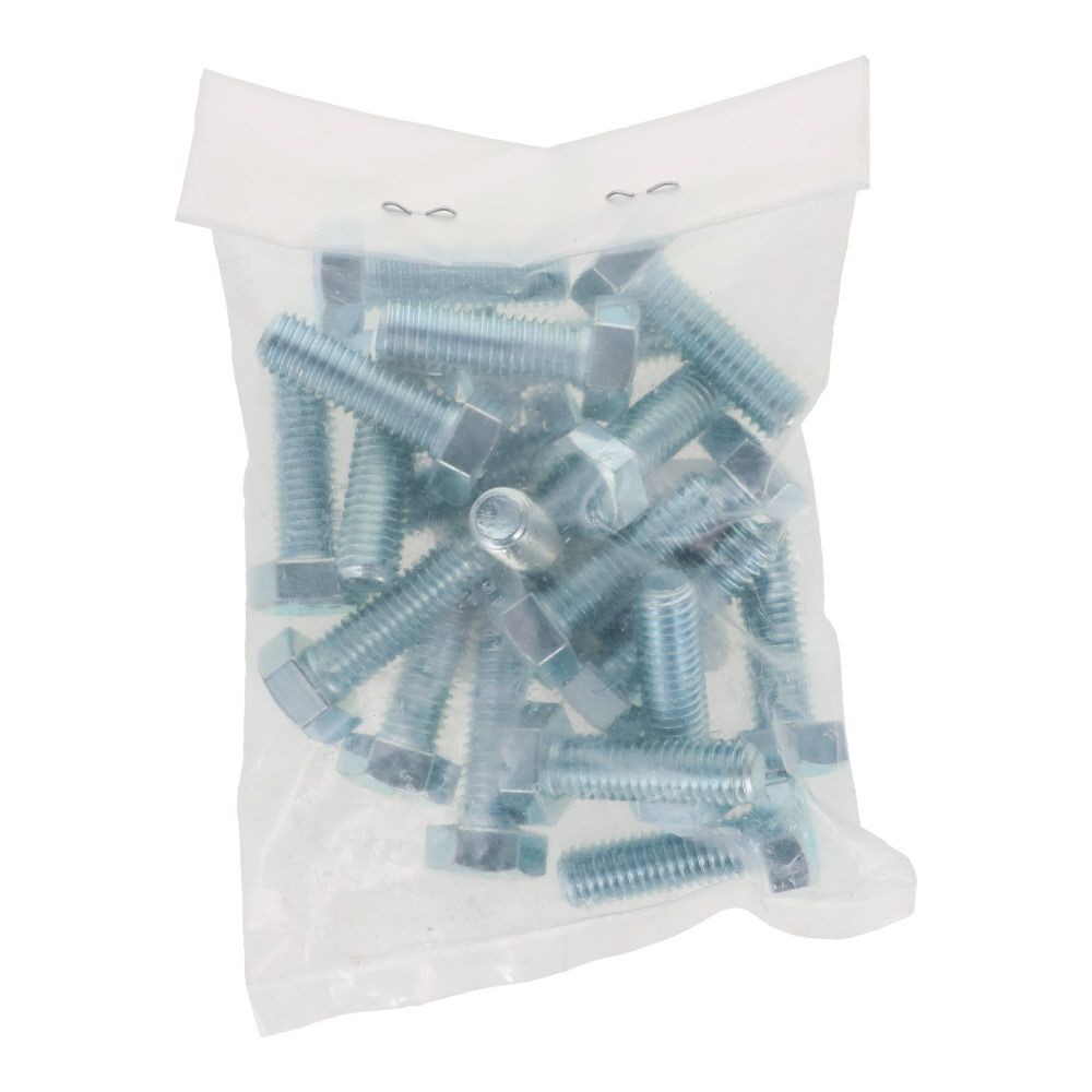 ユニクロ　六角ボルト　Ｍ８&times;２５　２０入, ボルト, M8&times;25