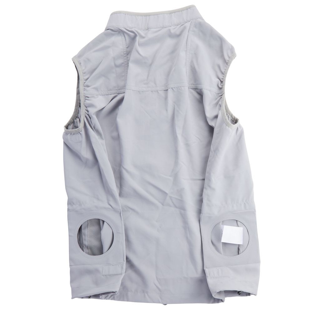 【2026年モデル】ウイザ　WIZ'A　スタンダード空調ウェア　フルセット　ベスト　グレー, グレー, Mサイズ