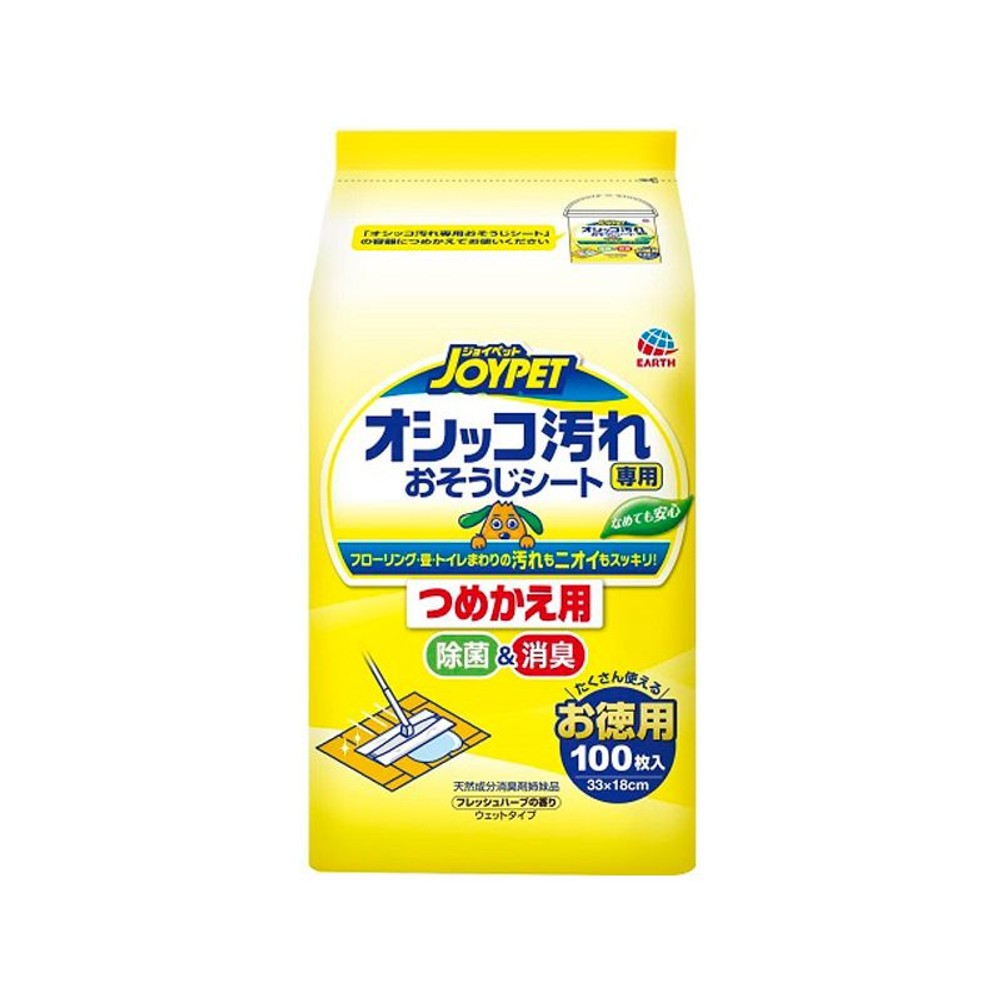 アース　オシッコ汚れ専用おそうじシート詰替100枚, その他カラー１, その他サイズ１
