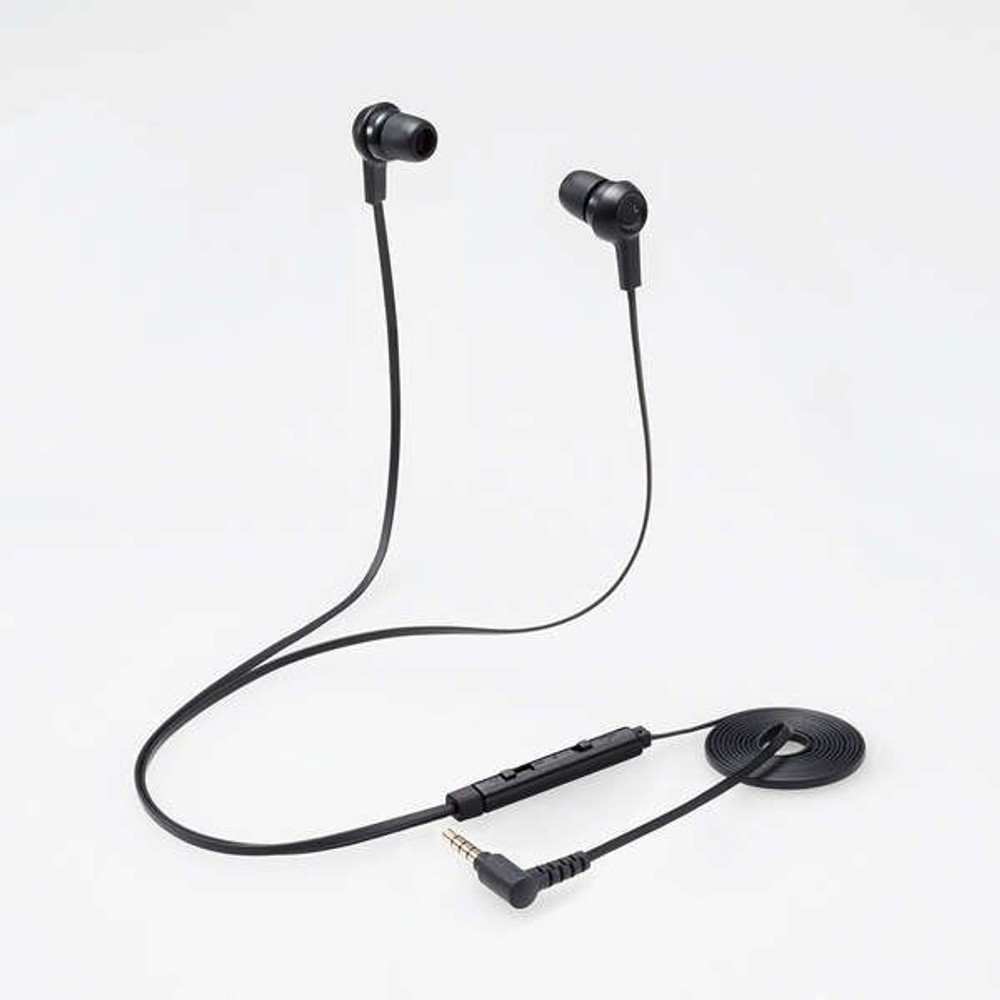 ヘッドセット有線マイク　HS-EP17TBK, ブラック, 1.2m