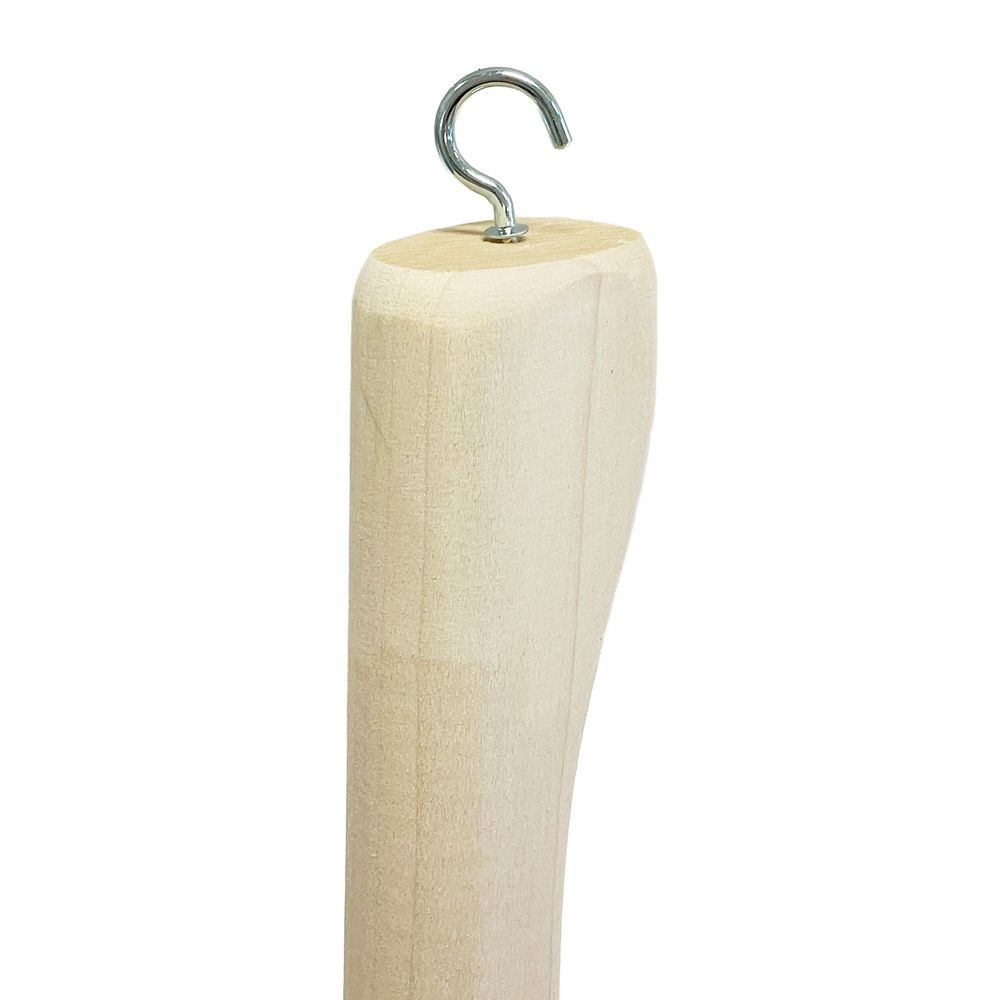 空柄 佐渡型鍬用 朴 ヒートン付, 佐渡型鍬用, 幅31.5mm&times;奥行925mm&times;高さ60mm