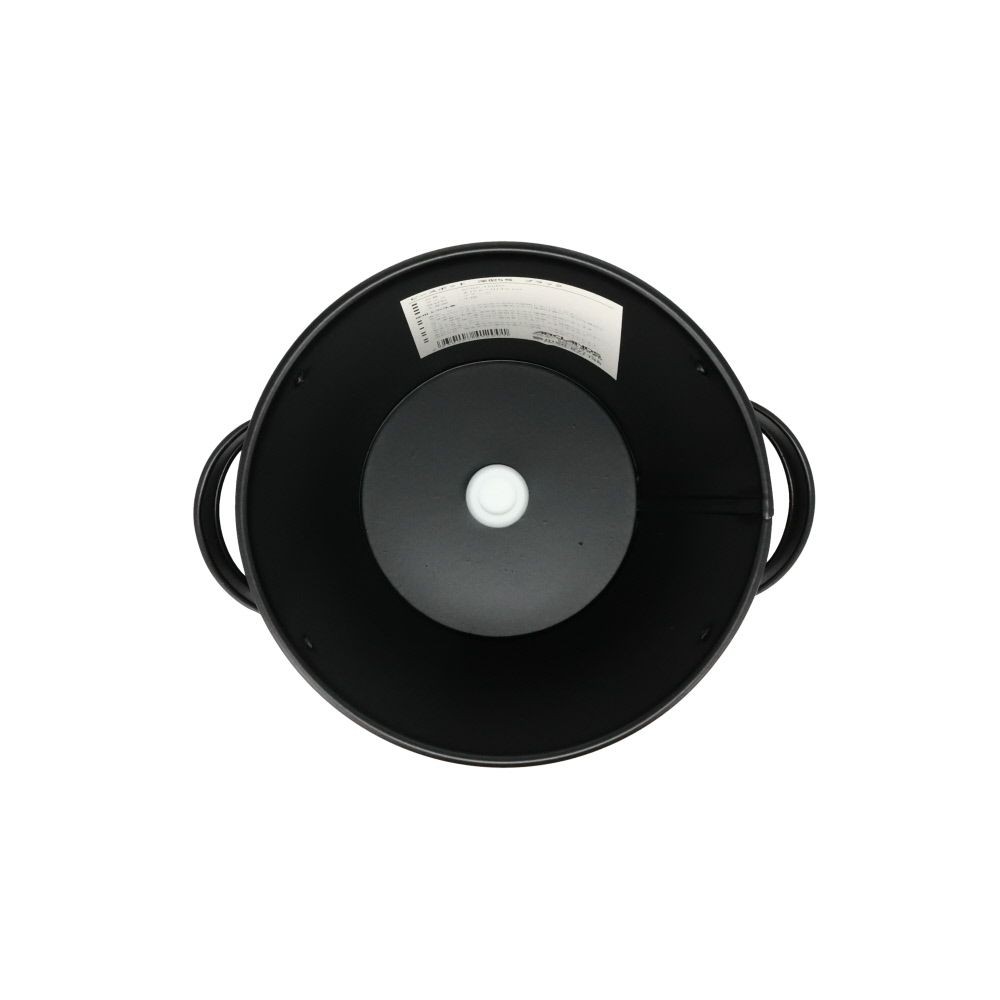 ピースポット　深型５号, ブラック, 深型5号