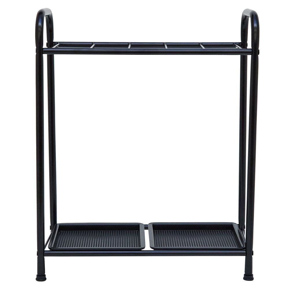 スチール傘立て　１５本用　ブラック, ブラック, 15本用