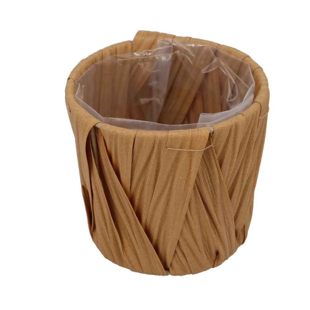 ビニールバスケット　Ｓ　クロス, グレー, S