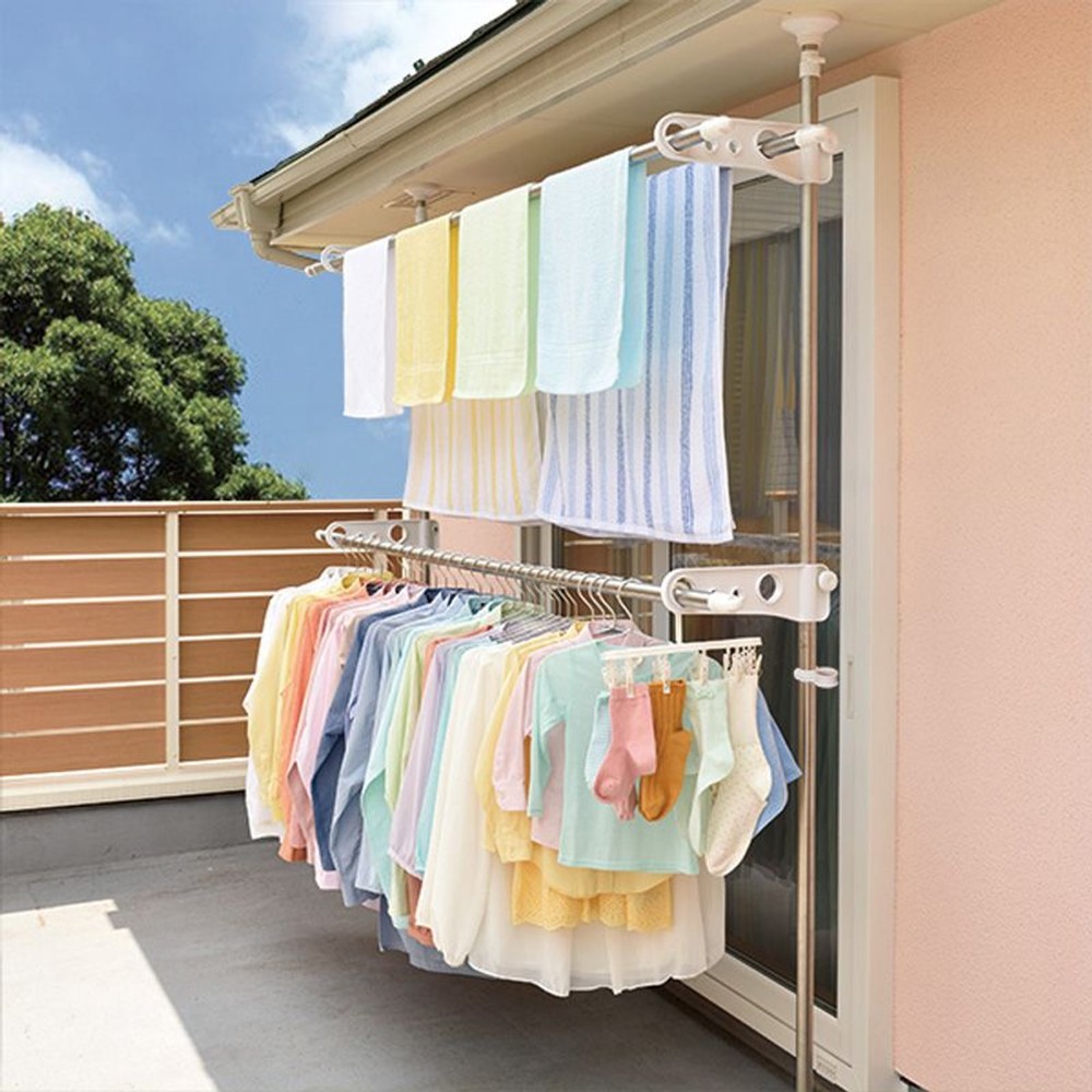 天馬　突っ張り式物干しベランダ用　ＰＳー20, ベランダ用, PS-20