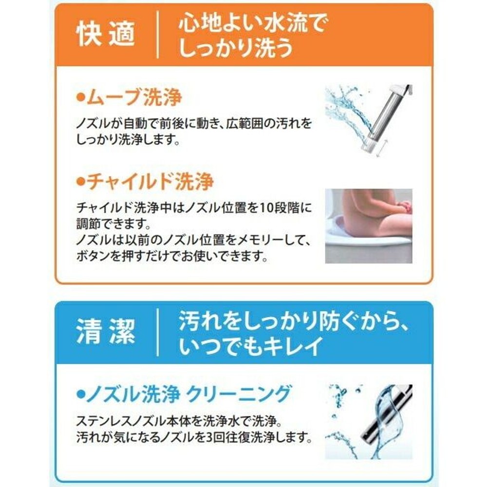 温水洗浄便座 ＡＲＫーＨ220, ホワイト, ARK-H