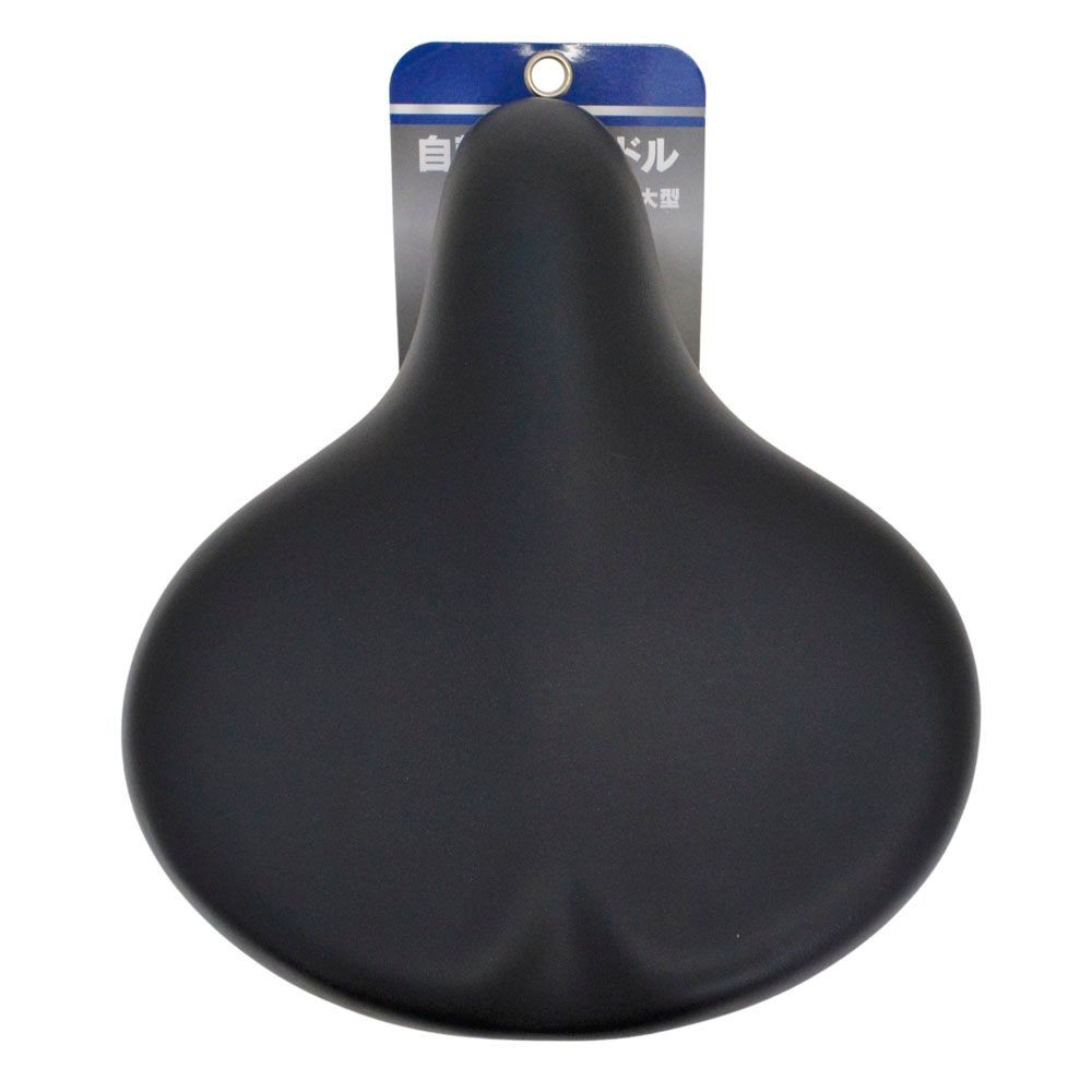 やわらか大型サドル　グレー, グレー, 大型