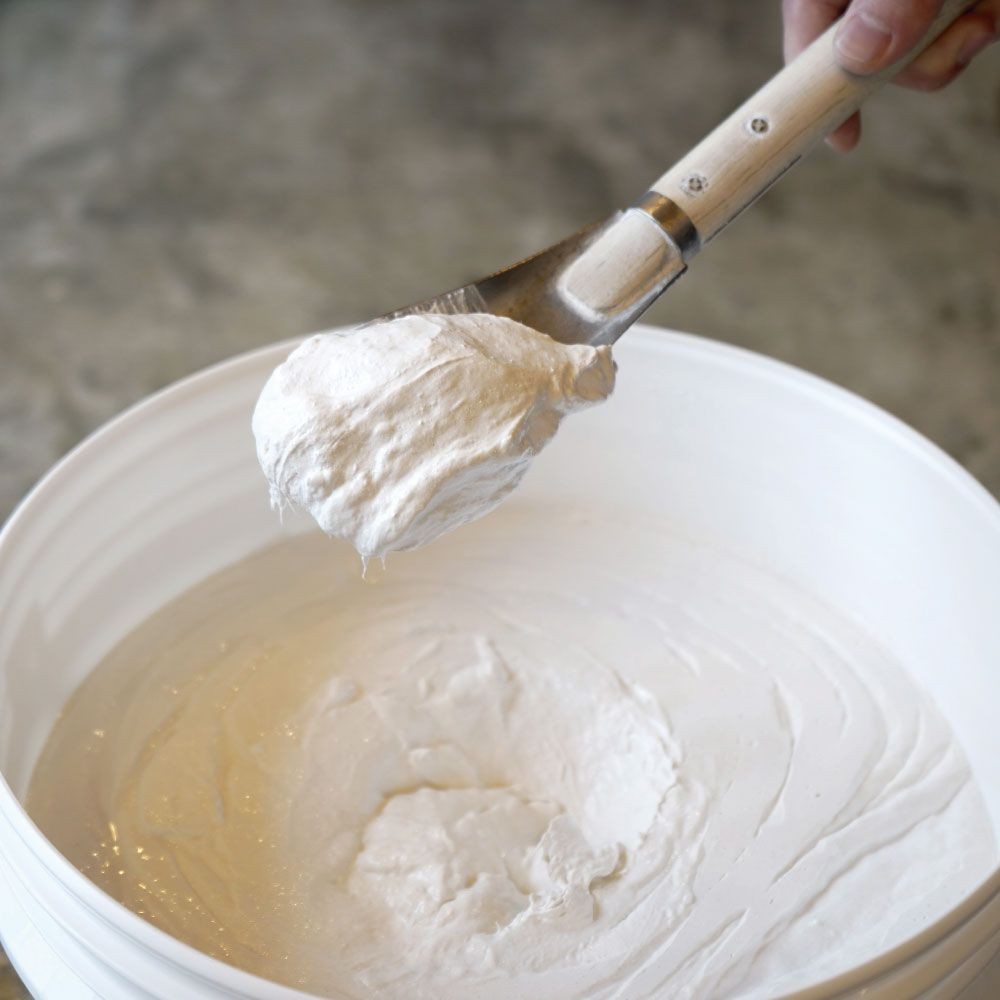 うまーくヌレールＰＲＯ仕上げ材　１８kg, 純白, 18kg