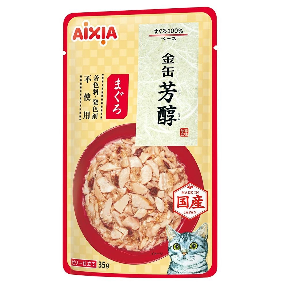 アイシア 金缶 芳醇 まぐろ 35g, まぐろ, 35g