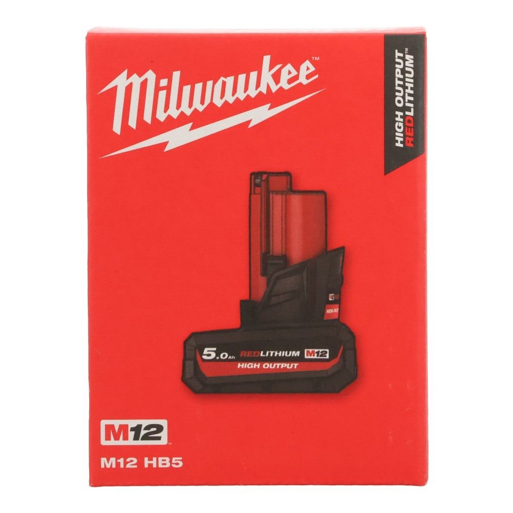 M12 5.0Ah パワーブーストバッテリー, 5.0mA, 12V