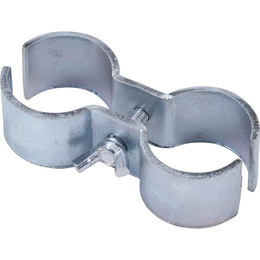 フェンス用ジョイント　32【メーカー直送・代引不可】, スチール, 32mm