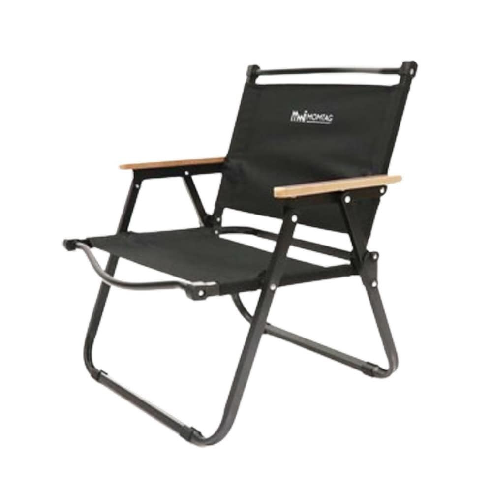 MOMTAG 折りたたみディレクターチェア　HDL-0487, ブラック, -
