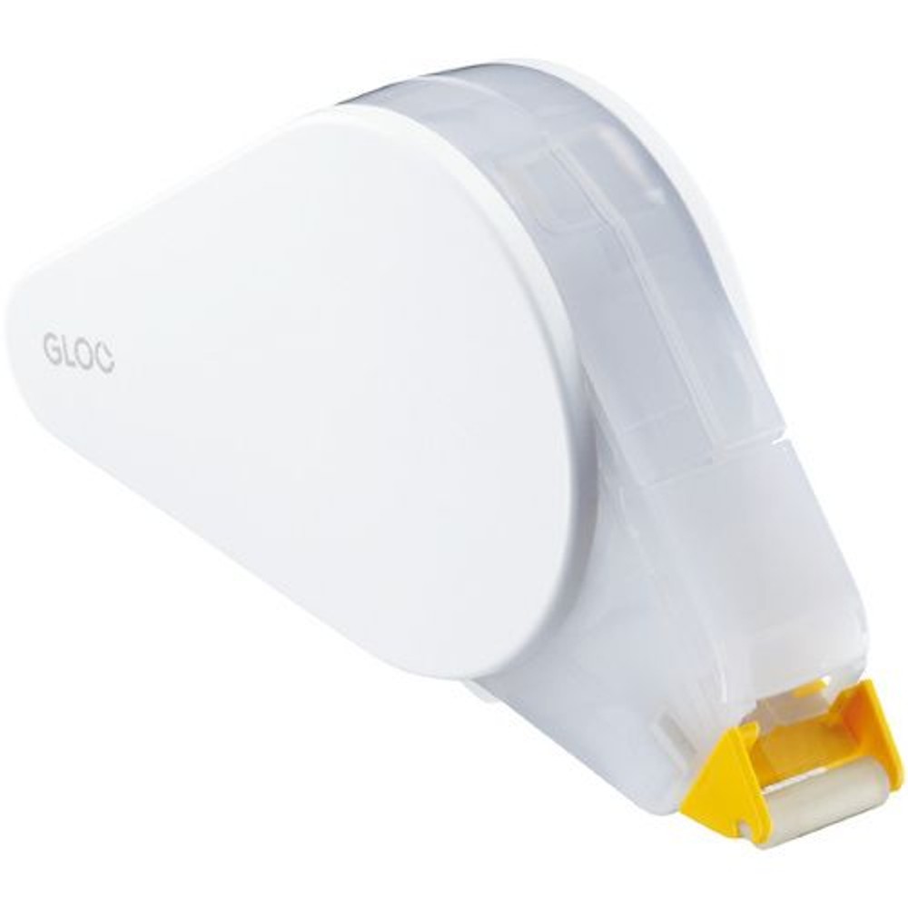 コクヨ　グルー テープのり　貼ってはがせる・本体, 黄, Mサイズ