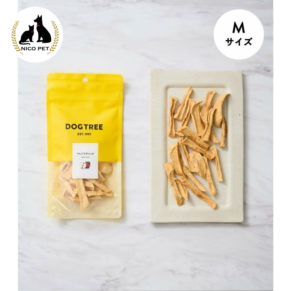 ドッグツリー りんごスティック 25g Mサイズ, りんご, 25g