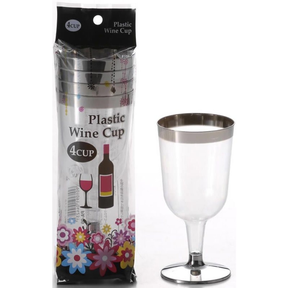 アートナップ　ワインカップ200ｍｌ　4Ｐ, その他カラー１, その他サイズ１