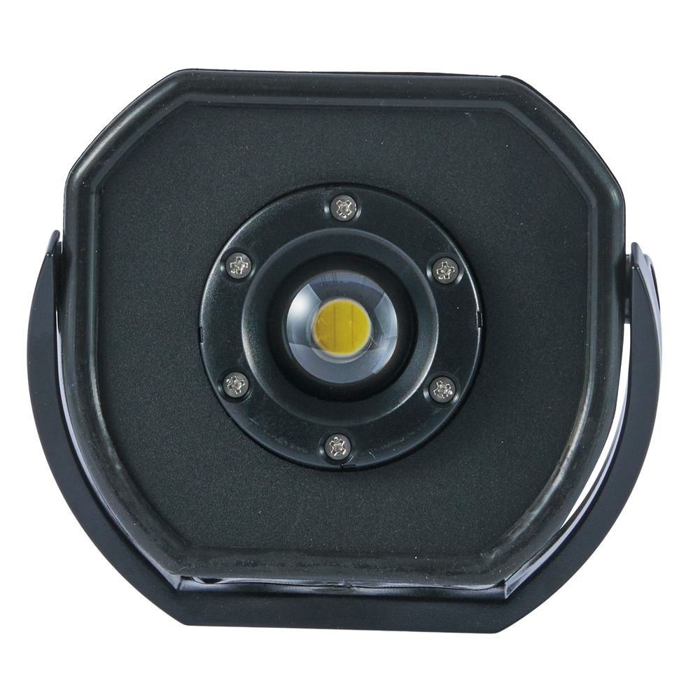 長輝LITETEC 充電式LED投光器 15Ｗ PO-01_B, ブラック, -