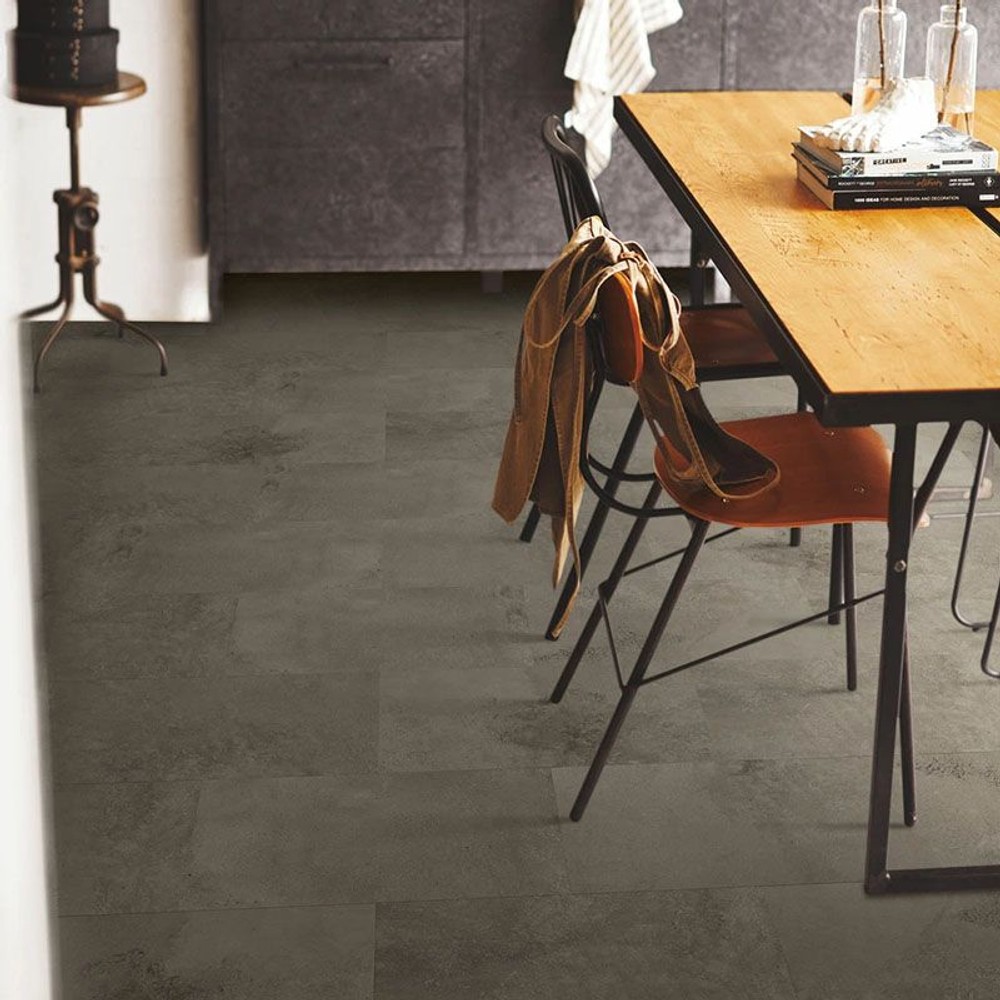 ゆかペタ  YKP202  モイストタイル（ブラック） &times;24個セット, モイストタイル（ブラック）, 幅300&times;奥行450&times;高さ2mm