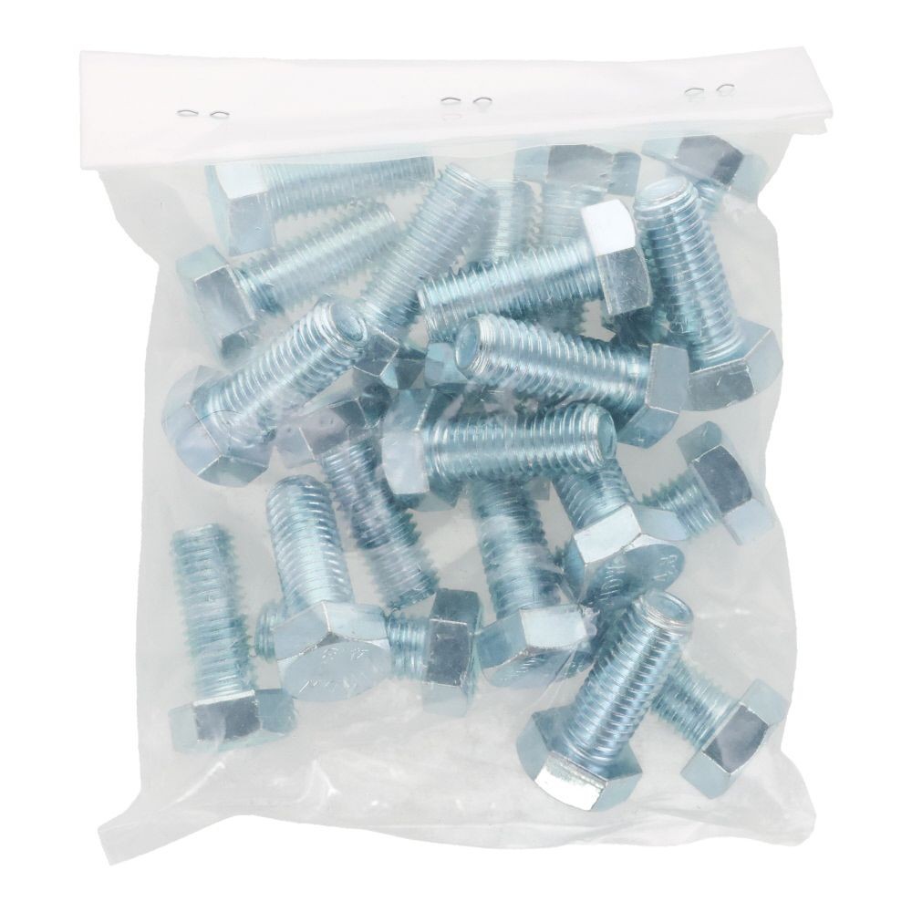 ユニクロ　六角ボルト　Ｍ１２&times;３０　２０入, ボルト, 20個入り