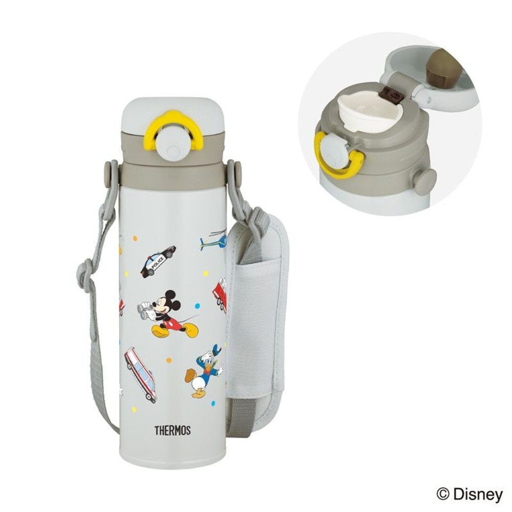 サーモス　真空断熱キッズケータイマグ　ＪＰＦー５００ＤＳ　ＬＧＹ, ライトグレー, 0.5L