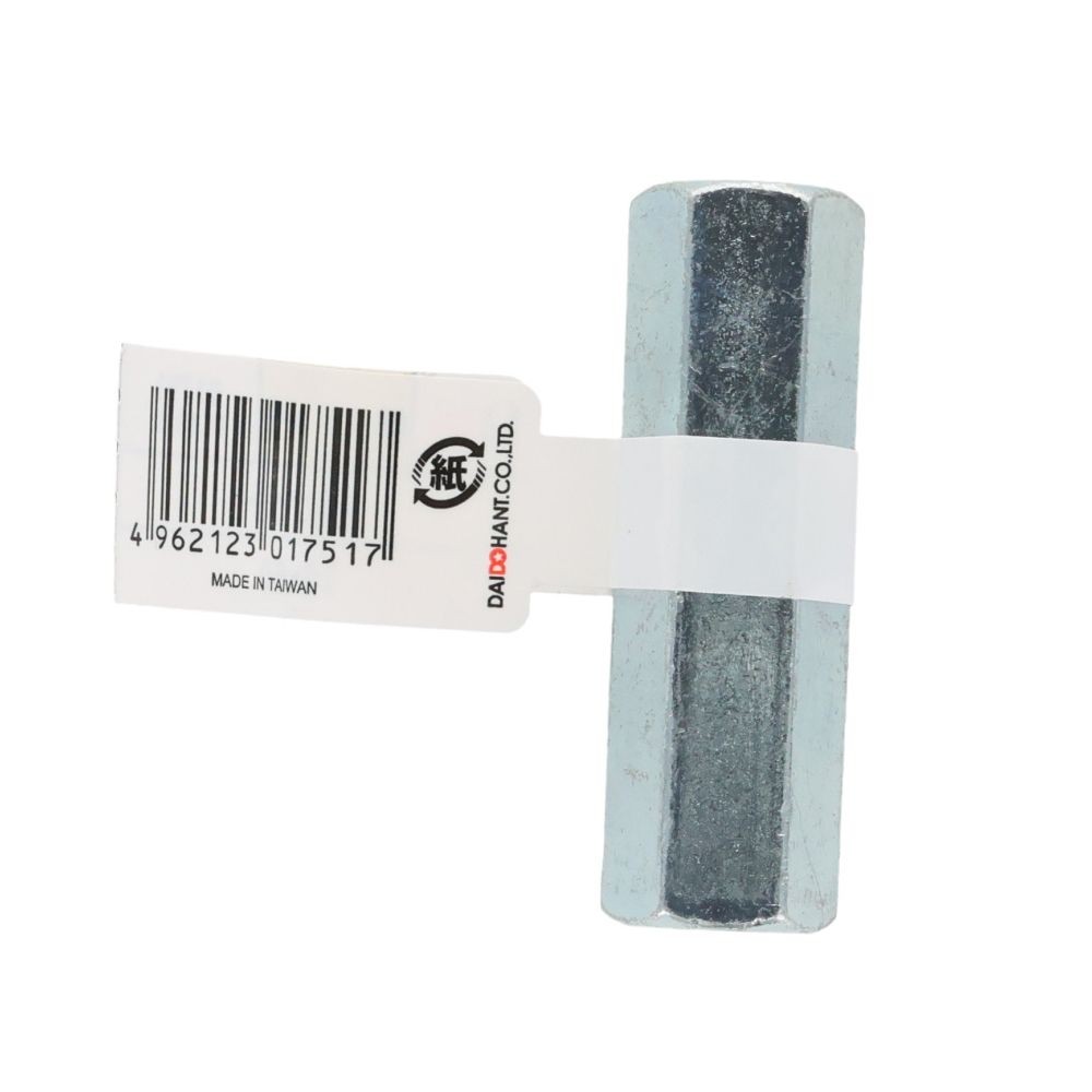 ＤＡＩＤＯＨＡＮＴ　ユニクロ　長ナット　１０&times;６０, シルバー, 1本入り